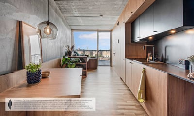 FLEXIBLE APARTMENTS WITH NORDIC DESIGN KITCHEN - Dybbølsbro, København V - 3