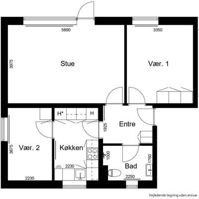 Lys 3-værelses lejlighed i Afd. 209, Aalestrup - Agerdiget, Aalestrup - 4