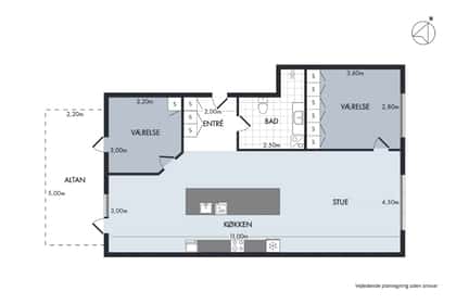 Visual presentation of the listing