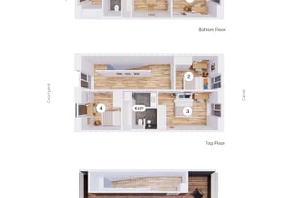Visual presentation of the listing