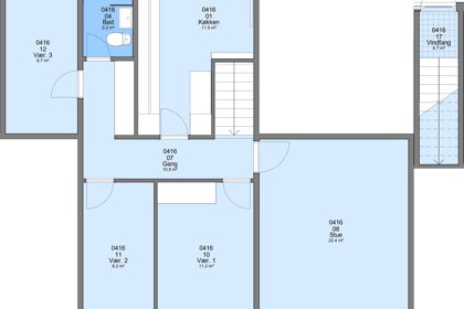 Visual presentation of the listing