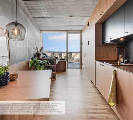 apartment FLEKSIBLE LEJLIGHEDER MED NORDISK DESIGNKØKKEN