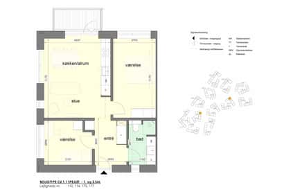 Visual presentation of the listing