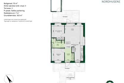 Visual presentation of the listing