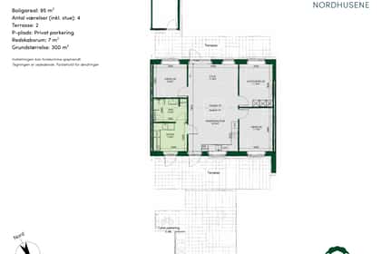 Visual presentation of the listing