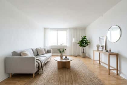 Visual presentation of the listing