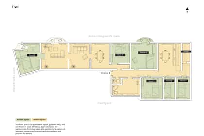 Visual presentation of the listing