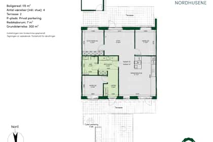 Visual presentation of the listing