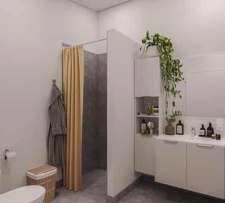 townhouse Lyst køkken-alrum med terrasseadgang