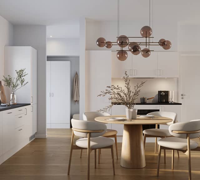 apartment Lys 3-værelses lejlighed på 1. sal, 85 m²