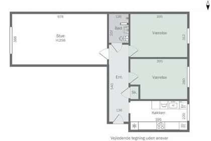 Visual presentation of the listing