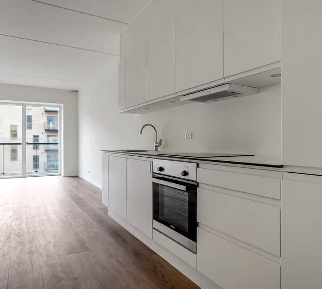 apartment Moderne 3-værelses lejlighed med havneudsigt i Pakhuskajen