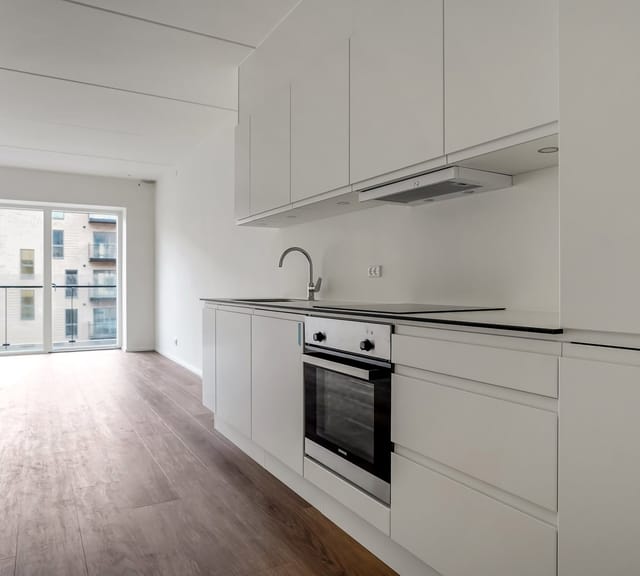 apartment Moderne 3-værelses lejlighed med havneudsigt i Pakhuskajen