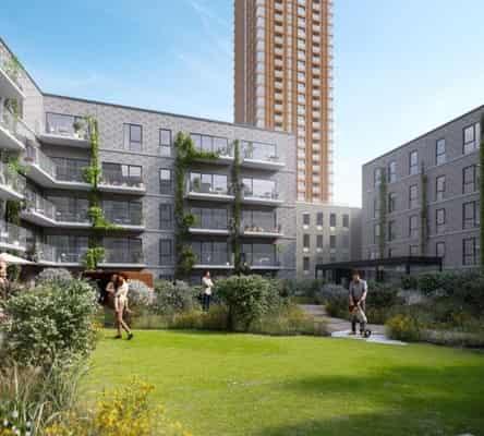 apartment Nyere opført lejlighed i Carlsbergbyen med tagterrasse på 12 m2 udlejes fra 1/7