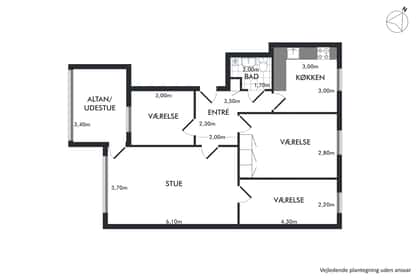 Visual presentation of the listing