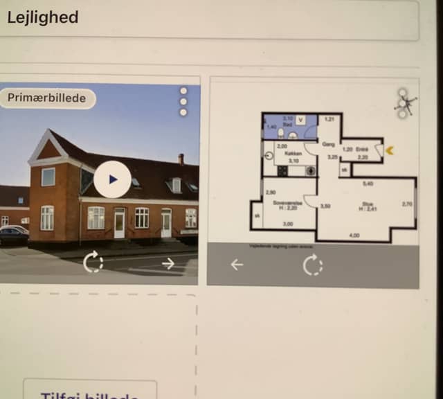 apartment Tæt på indkøb og bus og skole
