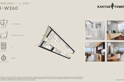 Visual presentation of the listing