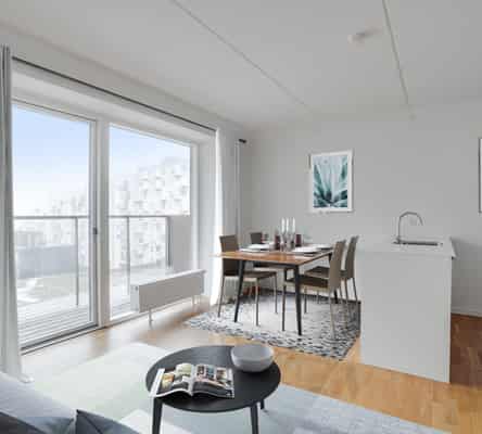 apartment Bright 3-room apartment in Ørestad, 85 m2