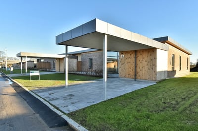 Moderne dobbelthuse i naturskønne omgivelser - Tavlund Allé, Herning - 2