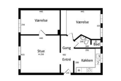 Visual presentation of the listing