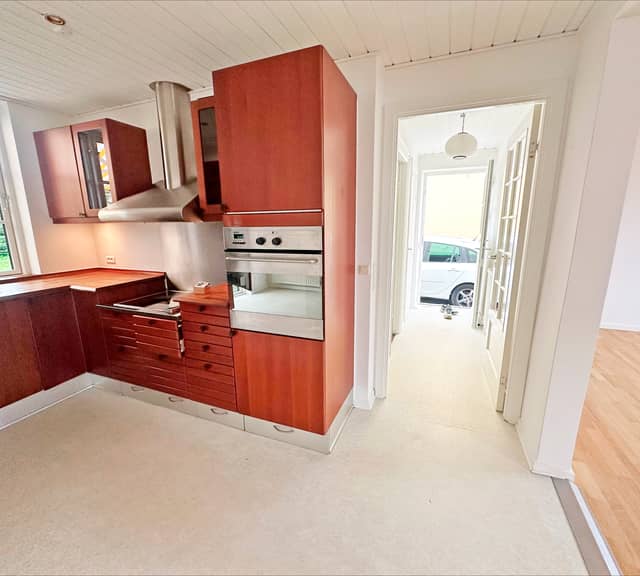 house Hyggeligt byhus i Viborg med have