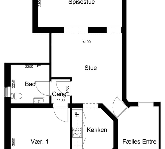 apartment Almindelig bolig i Agerskov
