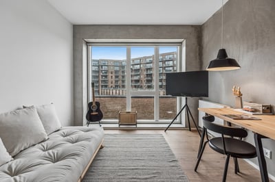 Charming 28 m² studio apartment in an active cohousing community - Gammelhavn, Vejle - 1