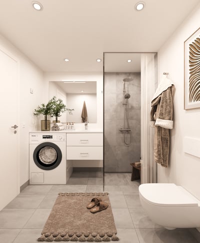 Lys 3-værelses lejlighed på 1. sal, 85 m² - Æbleløkken, Rønne - 3