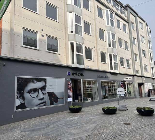 apartment Lys lejlighed ved Herning gågade med altan