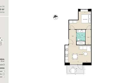 Visual presentation of the listing