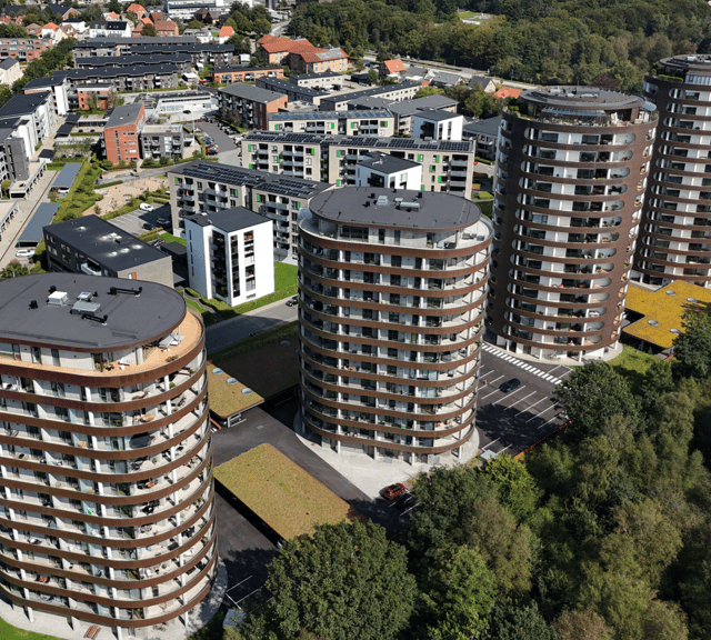 apartment Bright and spacious apartment with large balcony in Herning