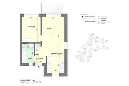 Visual presentation of the listing