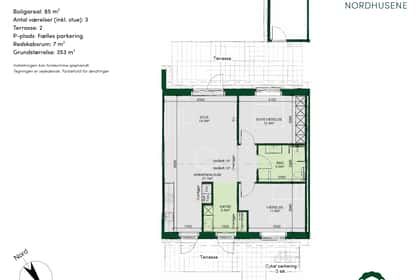 Visual presentation of the listing