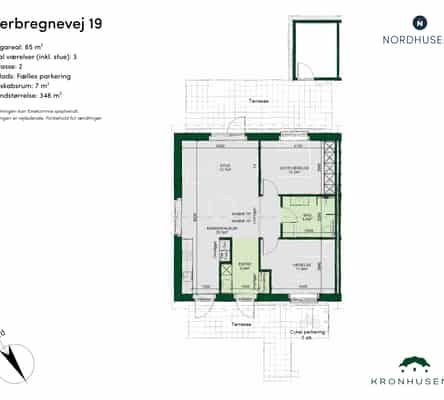 townhouse Bright and functional townhouse in Slukefter, Odense NW