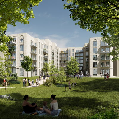 Familievenlige lejligheder på Østerbro - Svendborggade, København Ø - 1