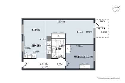 Visual presentation of the listing