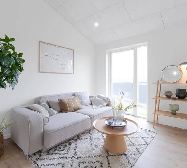 townhouse Lys lejlighed med privat terrasse
