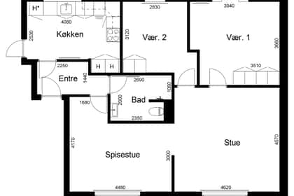 Visual presentation of the listing