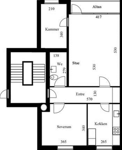 Renovated apartment with newer installations - Provst Dreslers Vej, Frederikshavn - 3