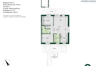 Visual presentation of the listing