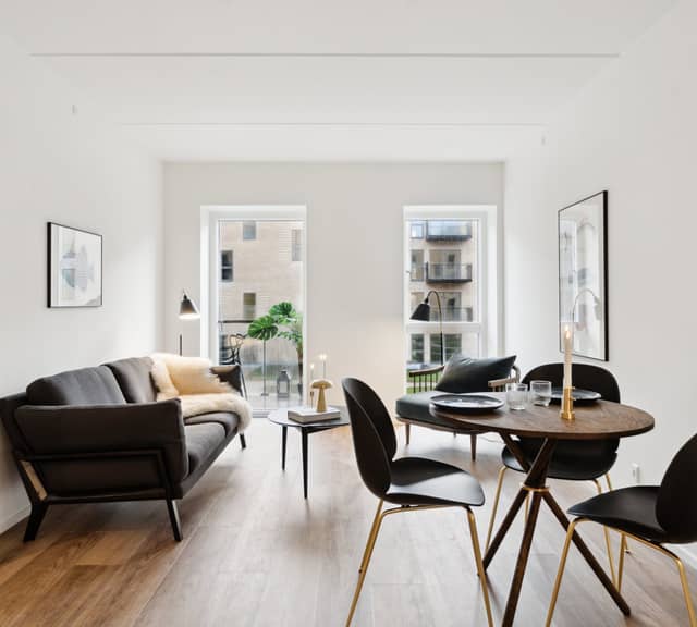 apartment Moderne 3-værelses lejlighed med havneudsigt i Pakhuskajen