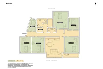 Visual presentation of the listing