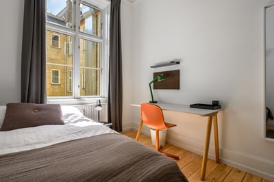 Værelse i klassisk lejlighed i byens centrum - Vester Voldgade, København V - 1