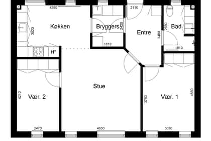 Visual presentation of the listing
