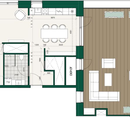 apartment Modern Apartment with Balcony and Electric Car Charging Station