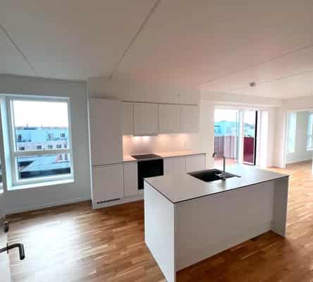apartment Bright 4-room penthouse in Slagteribyen