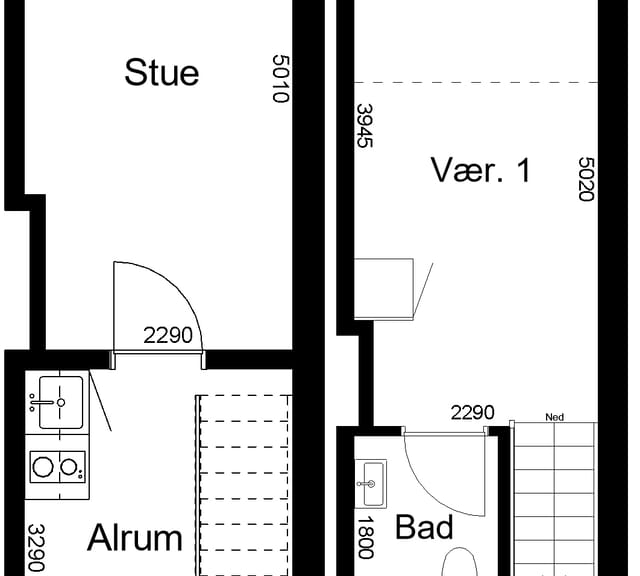 apartment Apartment at Skolevænget 19A, 1st floor, no. 21