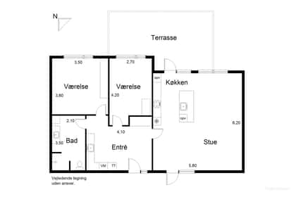 Visual presentation of the listing