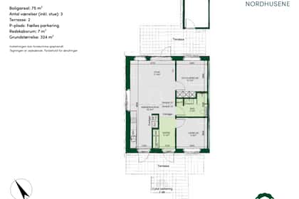 Visual presentation of the listing