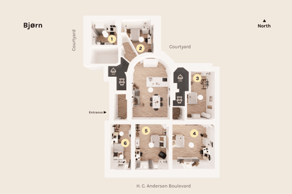 Visual presentation of the listing